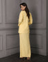 BAJU KURUNG KEDAH IRDINA (SWEET YELLOW)